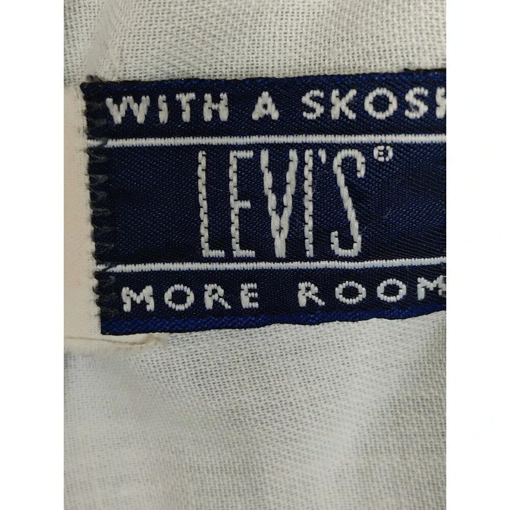 Vintage Levi’s For Men With A Skosh More Room Size 40x30 Blue Jeans 80's 90's